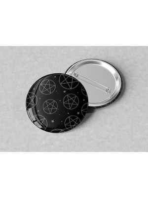 Значка Cute Evil - pentagram